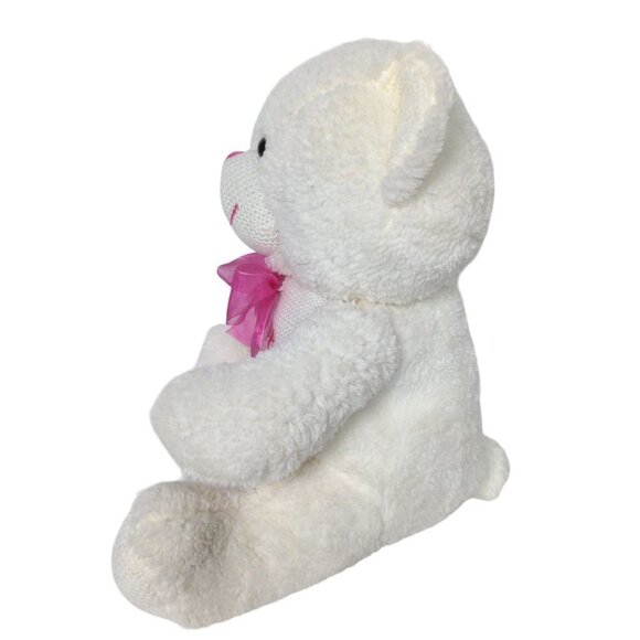 Dan Dee Mother's Day Bear Embroidered I Love You Mom Plush Stuffed Animal 12.5" - Picture 5 of 7